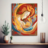 Mother's Love - Painting by Numbers